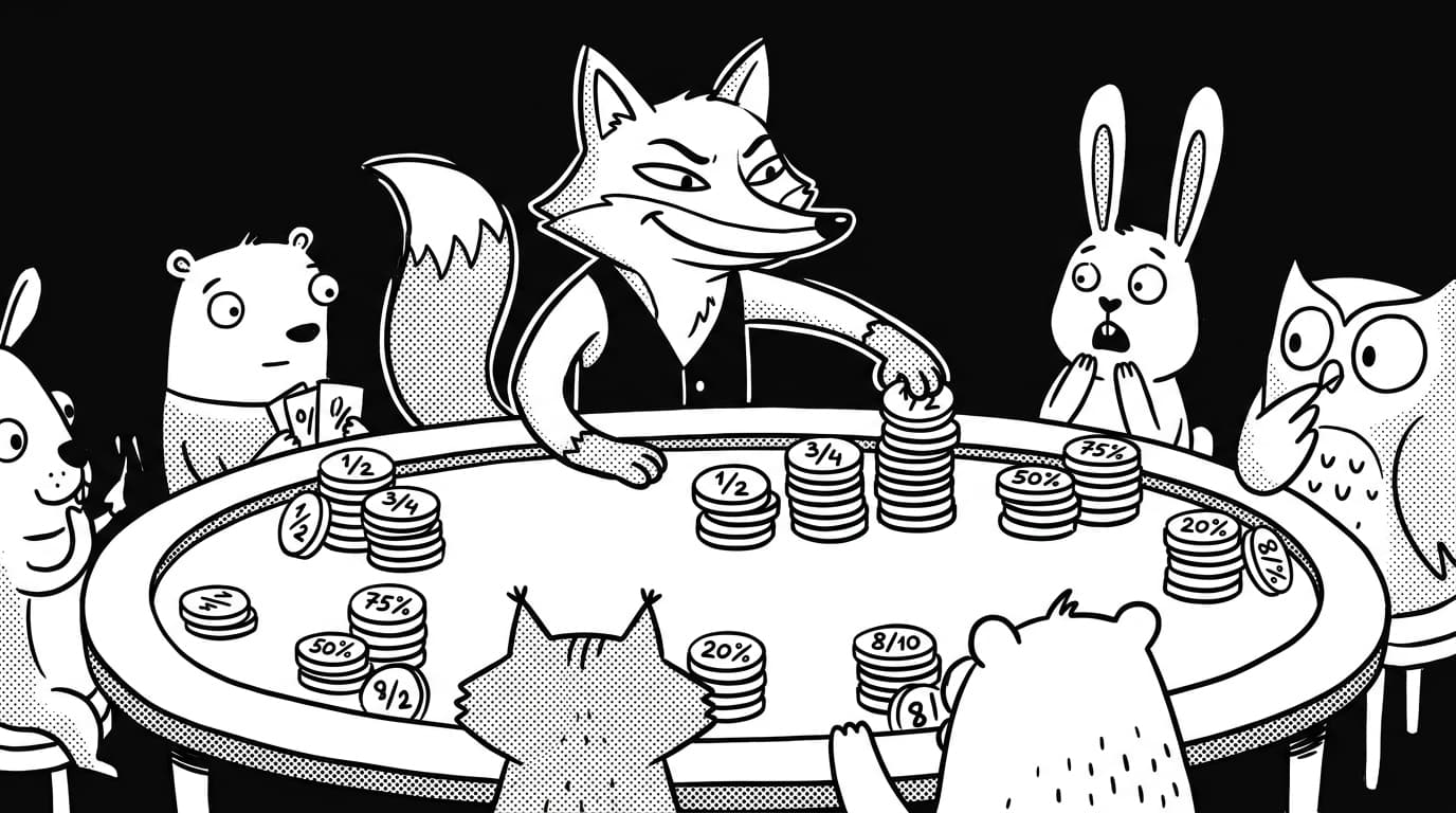 Illustration for Mental Math for Poker: Pot Odds, Outs, and Equity in Two Seconds