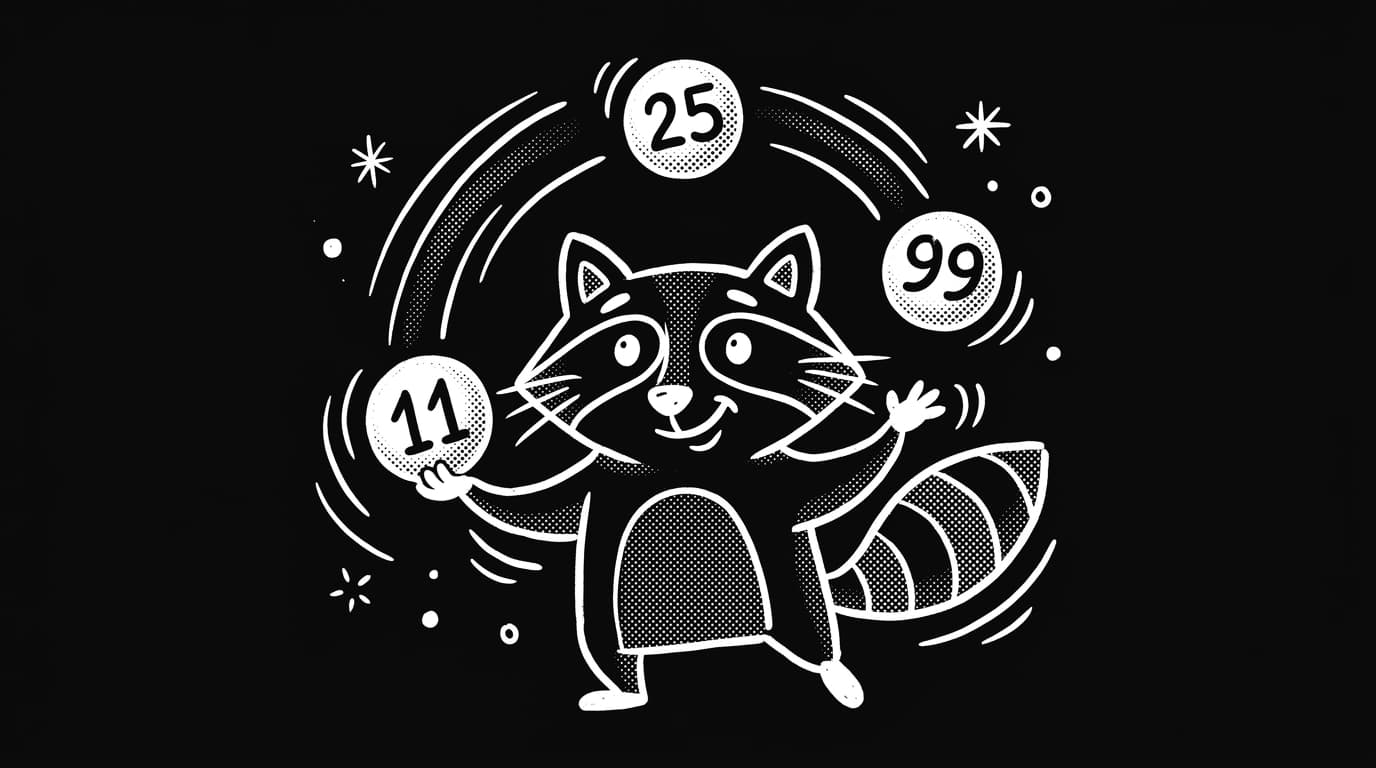 Illustration for Multiplication Shortcuts for 11, 25, and 99 in Mathness